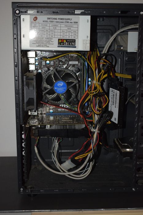 PC calculator Gaming + monitor i5-4460 GTX 750 Ti 8GB RAM | SSD + HDD