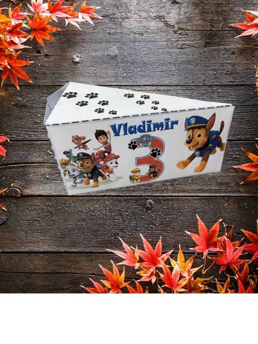 Felii de tort din carton