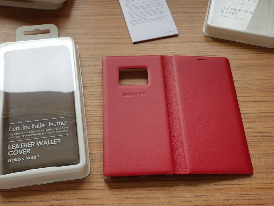 Oferta:Husa ACTIVA Originala Samsung Galaxy Note 9!Flip piele naturala