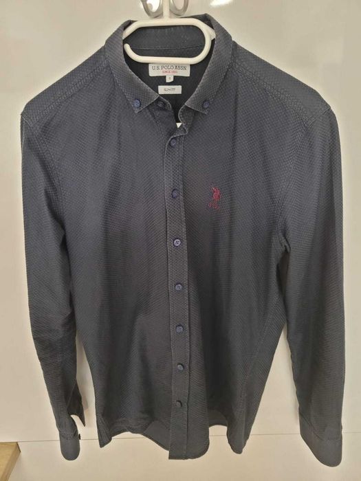 3 cămăși U.S. Polo ASSN. - 100% bumbac - marimea S Slim Fit