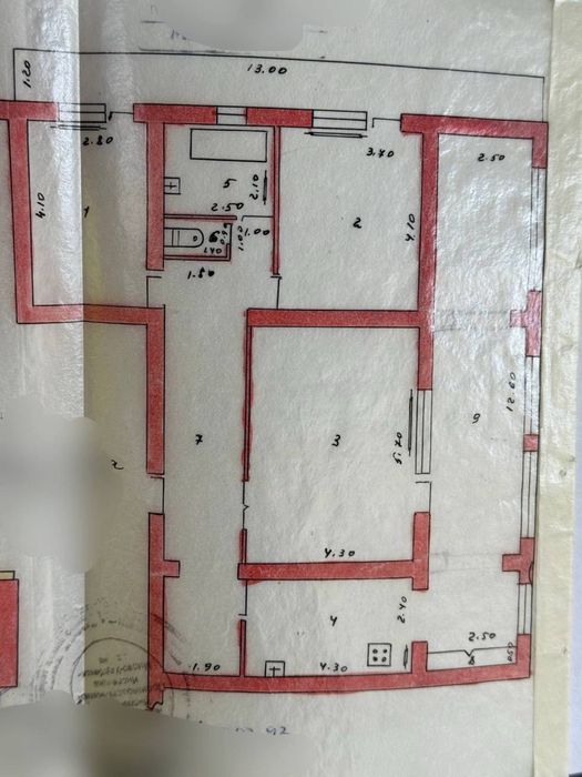 Квартира Дархан Ул. Кары Ниязова 3/6/6 125 кв.м