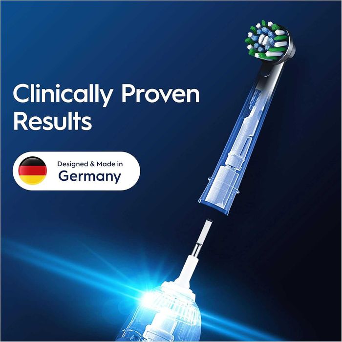 Резервни глави накрайник за Braun Oral-B CrossAction 12 бр. черни