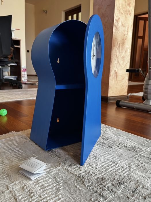 Ceas IKEA PS 1995 albastru 48 cm – design Thomas Eriksson, nou