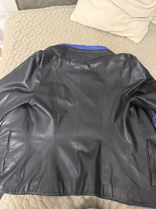 Кожаная косуха куртка