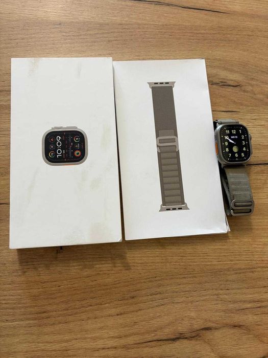 Apple watch ultra 2 titanium Case 49mm