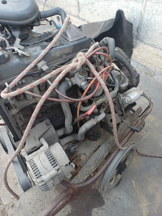 Двигатель и акпп на гольф3