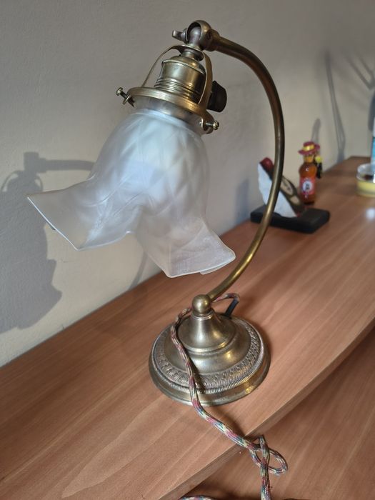 Veioză alamă vintage