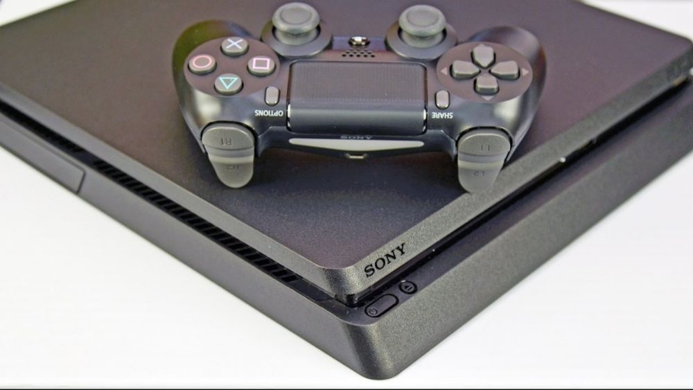PS4 slim 1 TB +20 игр