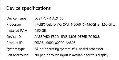 Laptop HP 15-ra0xx, Intel Celeron N3060, 4GB RAM, HDD 500GB, 15.6"