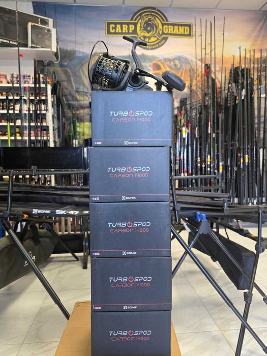 Макара за Спод SONIK TURBOSPOD Carbon 14000