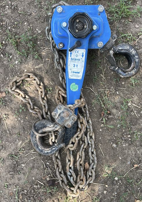 Palan cu lant si levier profesional Tractel BRAVO 3t