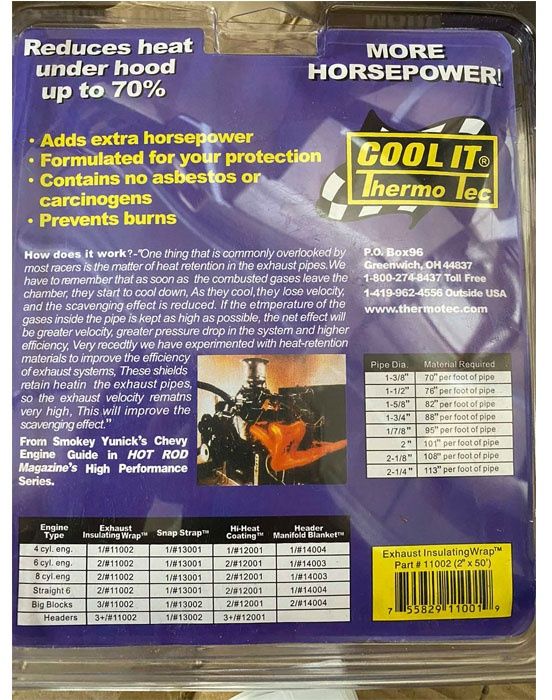 Термоизолационна лента, Огнеупорна, 10м за Спортни Колектори Гърнета