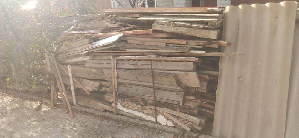 Отдам даром дрова разных размеров