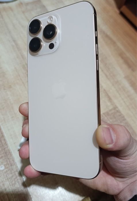 16 Pro max Gold 256/96% Холати янгидек фулл коробка док!!