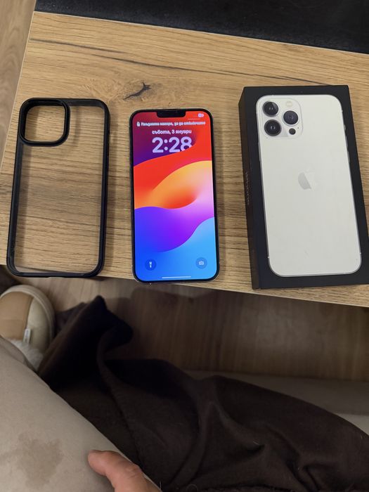 Iphone 13 pro max  128 white