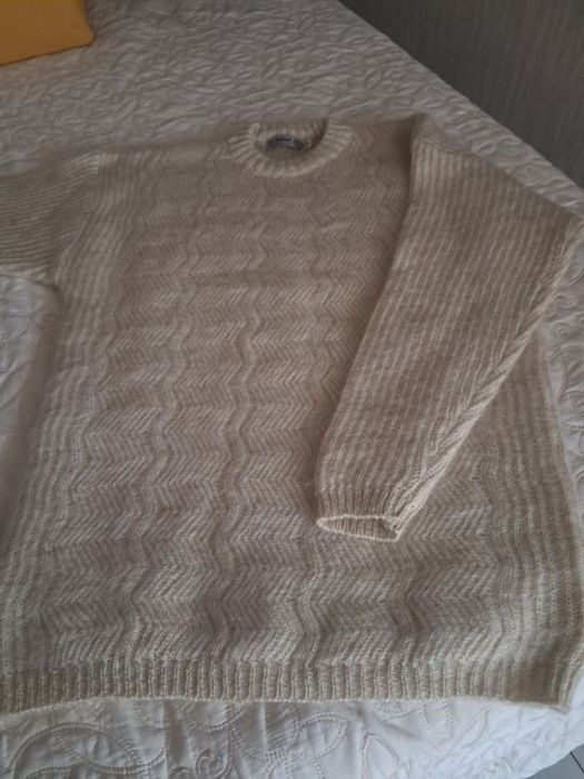 Свитер мужской,мохер.теплый