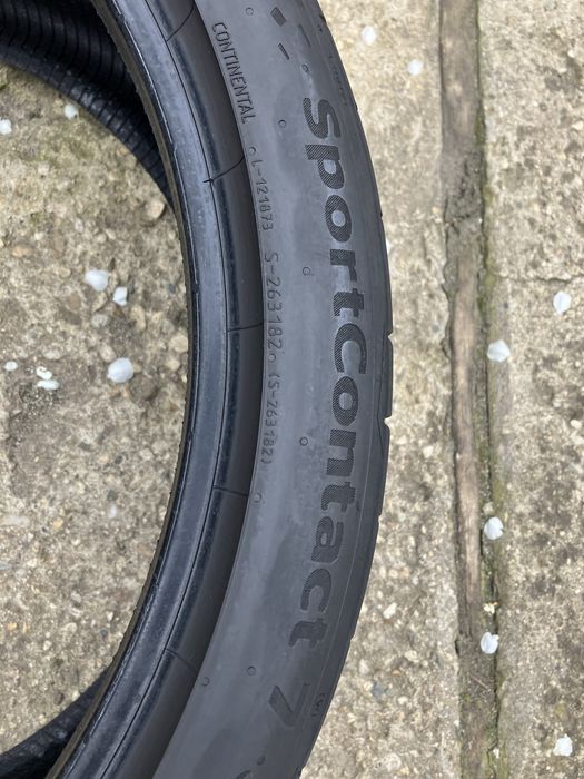 255 35 20 Continental SportContact 7 XL DOT 45/23 Континетал Спорт кон
