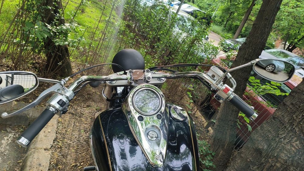 Șei șa Mustang cu backrest reglabil Kawasaki Vulcan VN 2000