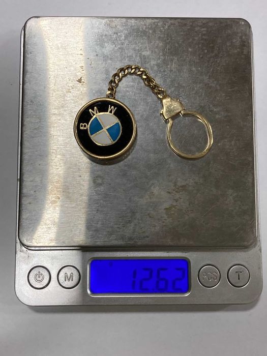 Златен ключодържател BMW 14 k 585