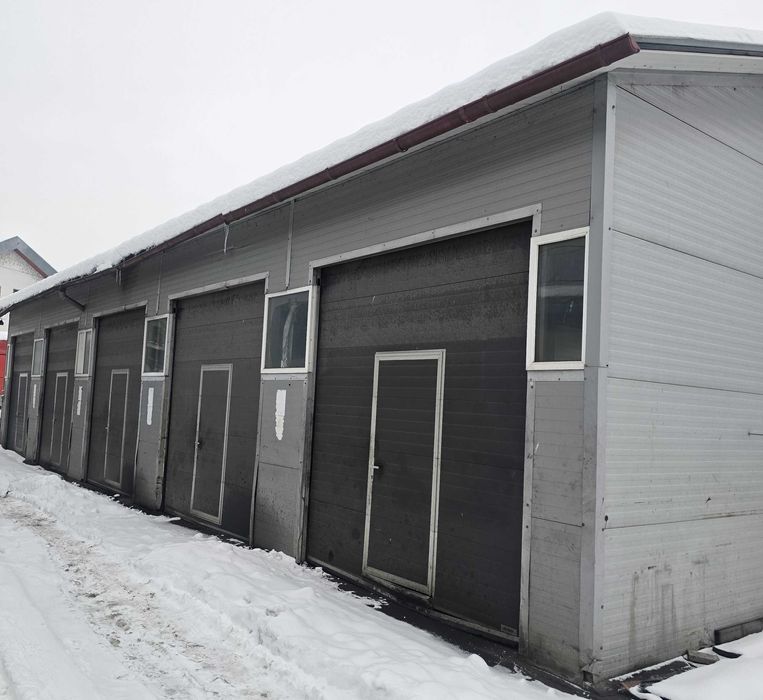 Închiriez hala metalica , birou si spatiu parcare auto si depozitare