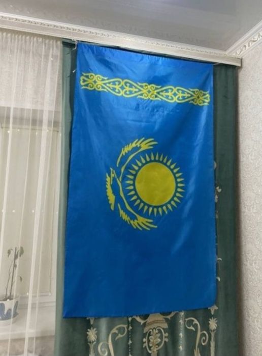 Флаг Казахстана новые, в упаковке.