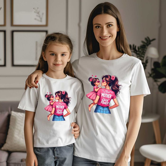 Нови тениски Мама и Аз, Еднакви тениски майка и момиче