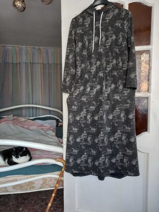 Платье тёплое , самопошив