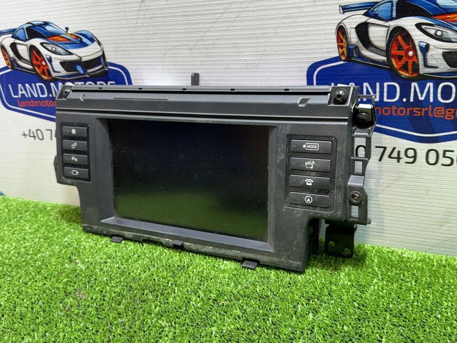 DISPLAY TACTIL NAVI / ECRAN MEDIA RADIO AUDIO (X2) JAGUAR XF (X260), XE (X760), F-Pace COD OEM FK72-19C299-AA 2015-2020