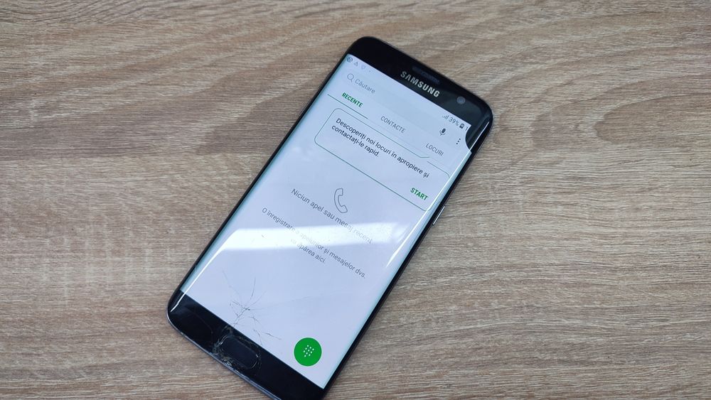 Samsung S7 Edge Black pentru piese sau se poate folosi asa
