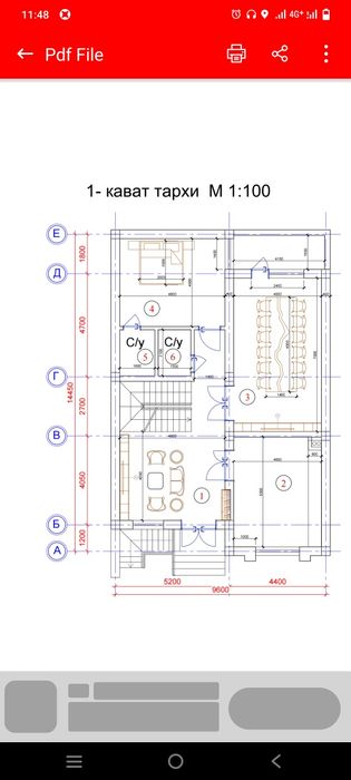 3 sotx uy sotiladi karopka holatda..
