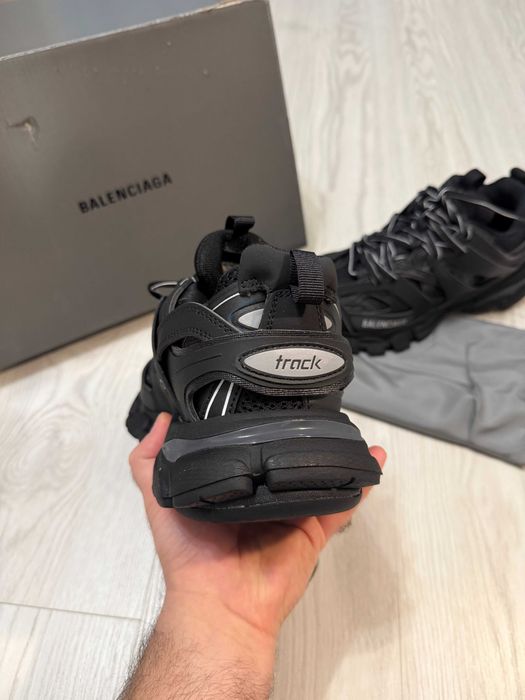 Adidasi Balenciaga Track Lace-Up Sneakers Premium Full Box Black