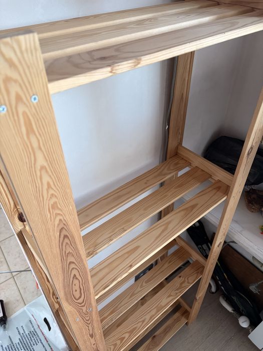 Стеллаж деревянный ikea