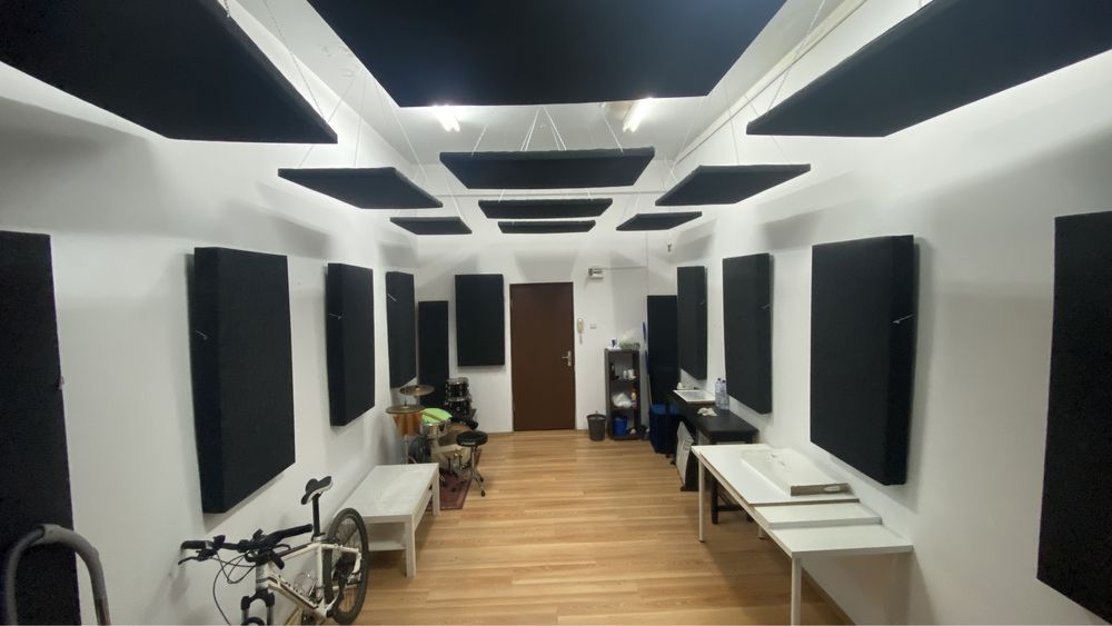 Panouri acustice, antifonare studiou muzical
