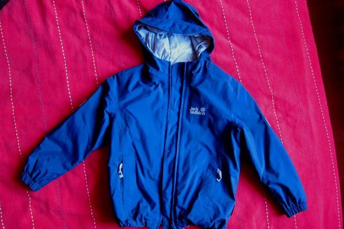 Wolfskin texapore,jacheta impermeabila,primavara,122-128,6-7-8 ani