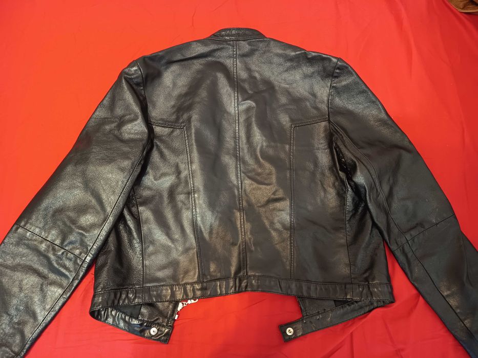 Haină damă, piele naturală, mărimea 44 (M-L)