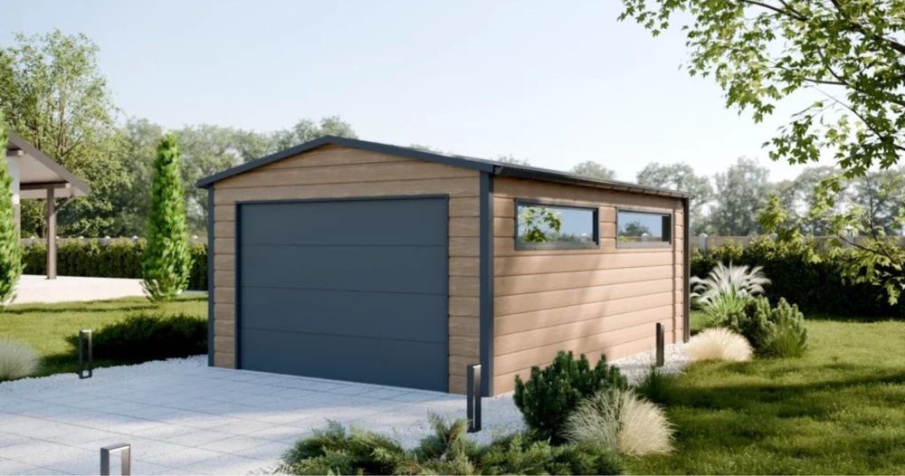 Garaje auto din panouri sandwish