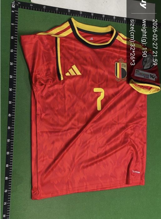 Tricou De Bruyne Belgia