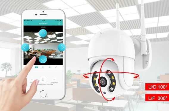 Icsee Куполна (Speed Dome) IP камера WIFI 8MP LY-005
