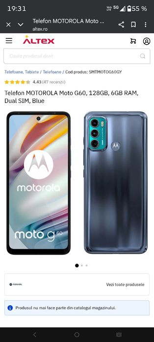 Telefon Motorola g60
