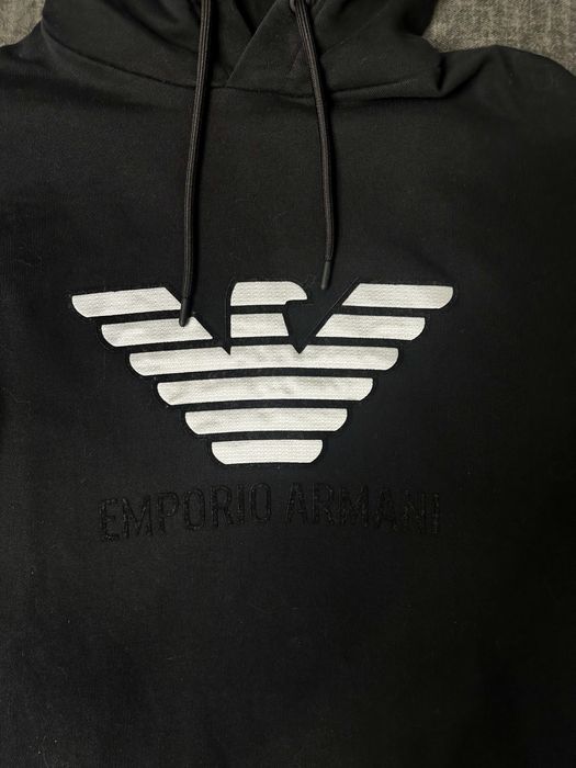 Суичър с качулка Emporio Armani