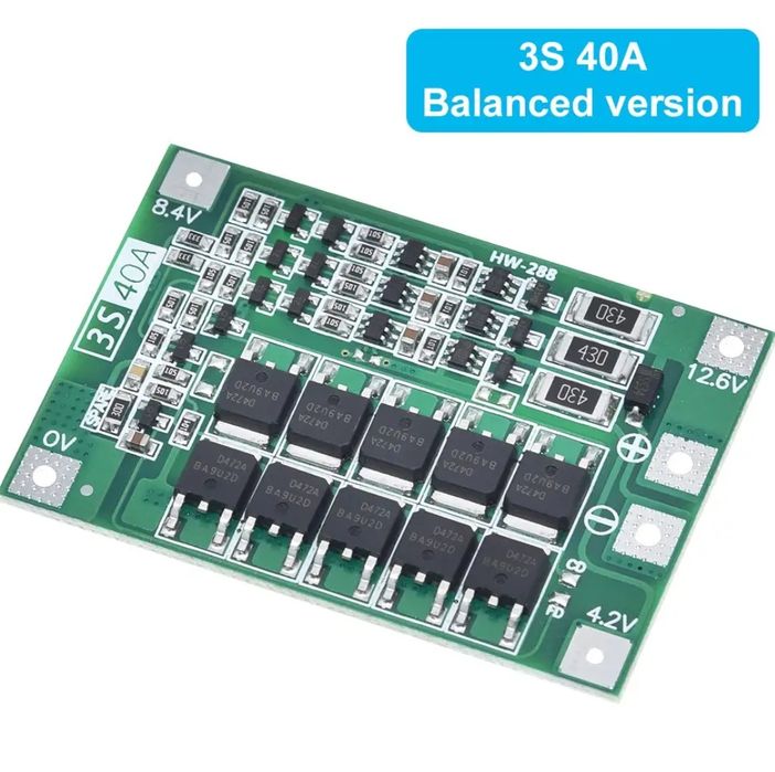 BMS 3s 40A balance