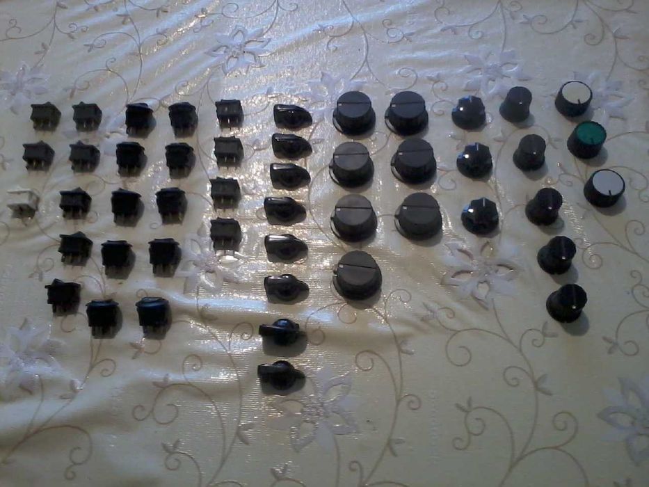 Врътки за потенциометри и превключватели