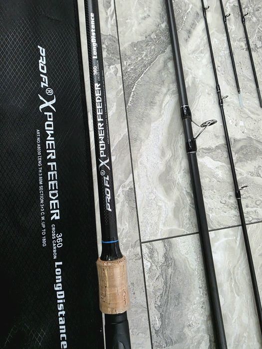 SET 2 Lansete PROFL X POWER FEEDER 3.60m 180g + 2 Mulinete Feeder PRO FL CP5500 NEW 2026
