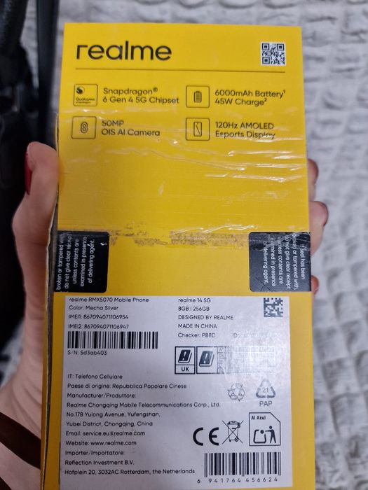 realmi 14  5G  256 GB  8GB