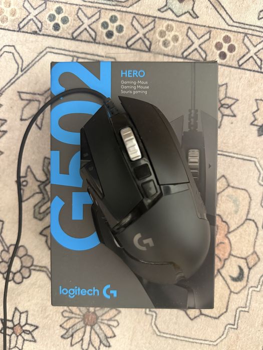 Комплект logitech g432 и logitech g502 hero