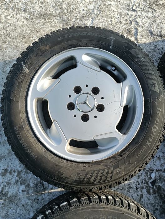 Диски с зимней резиной на Мерседес