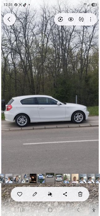 Bmw seria 1 an fabricație 2009  necirculata in România.