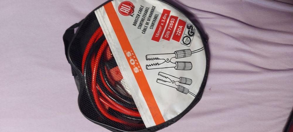 Помощни кабели за ток 220A ампера ТОП качество !