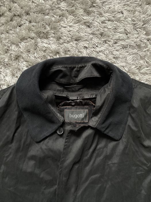 palton bugatti negru barbatesc