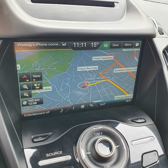 Card navigatie Ford Sync2 F11 2023 Focus C-Max Kuga Mondeo S-Max